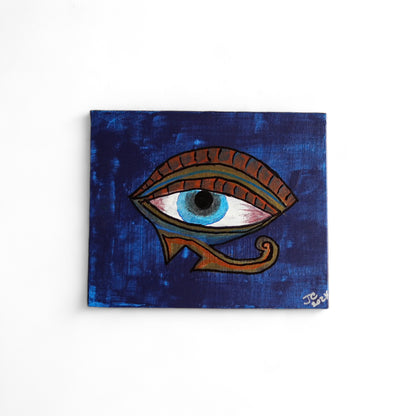 The All Seeing Eye in Blue