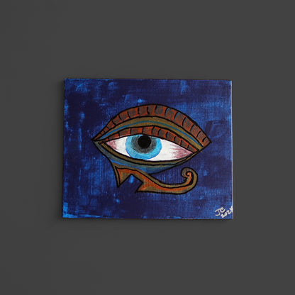 The All Seeing Eye in Blue