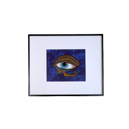 The All Seeing Eye in Blue