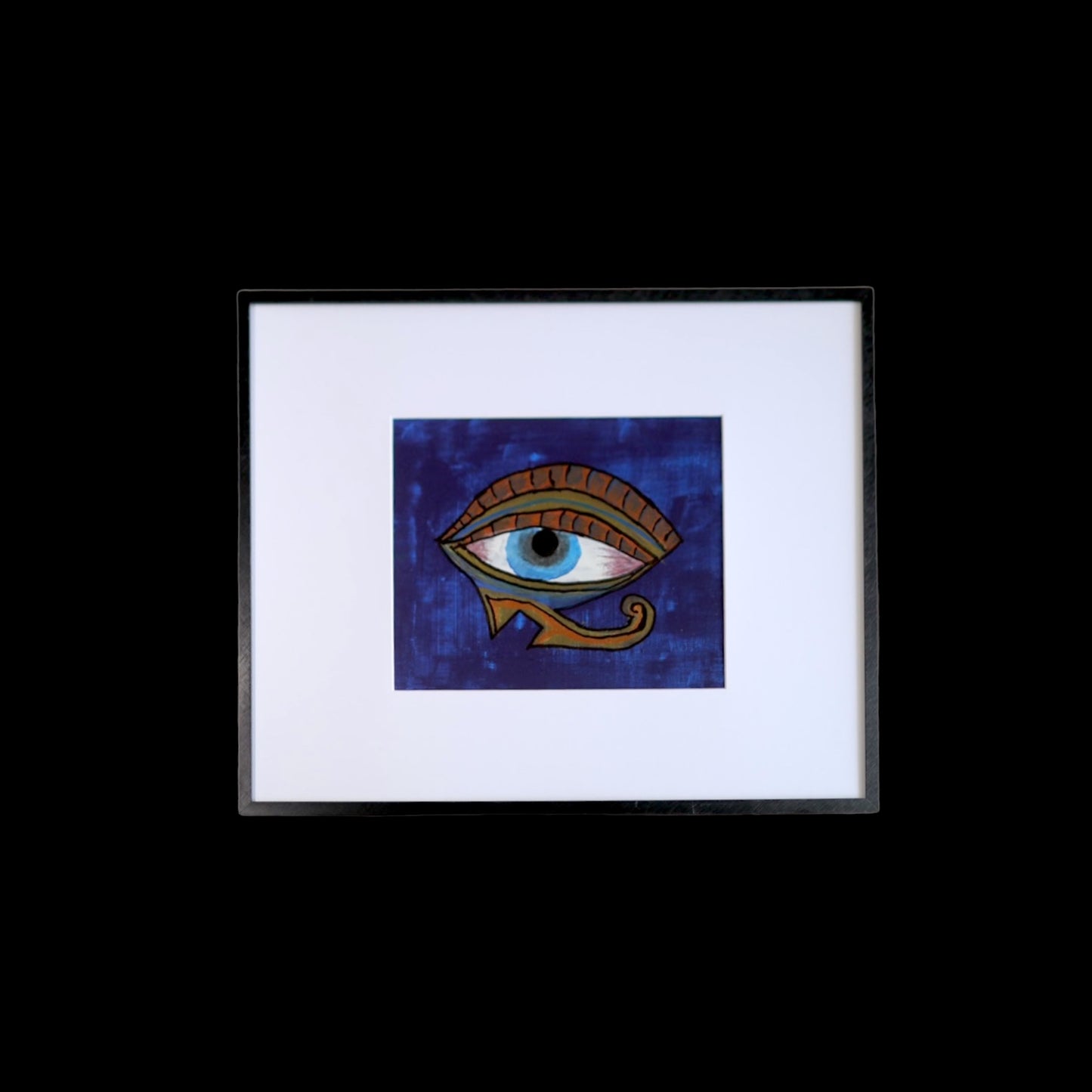 The All Seeing Eye in Blue