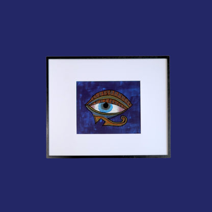 The All Seeing Eye in Blue